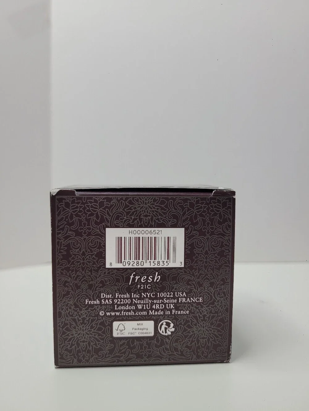 Fresh Black Tea Advanced Age Renewal Cream - Deep Plum